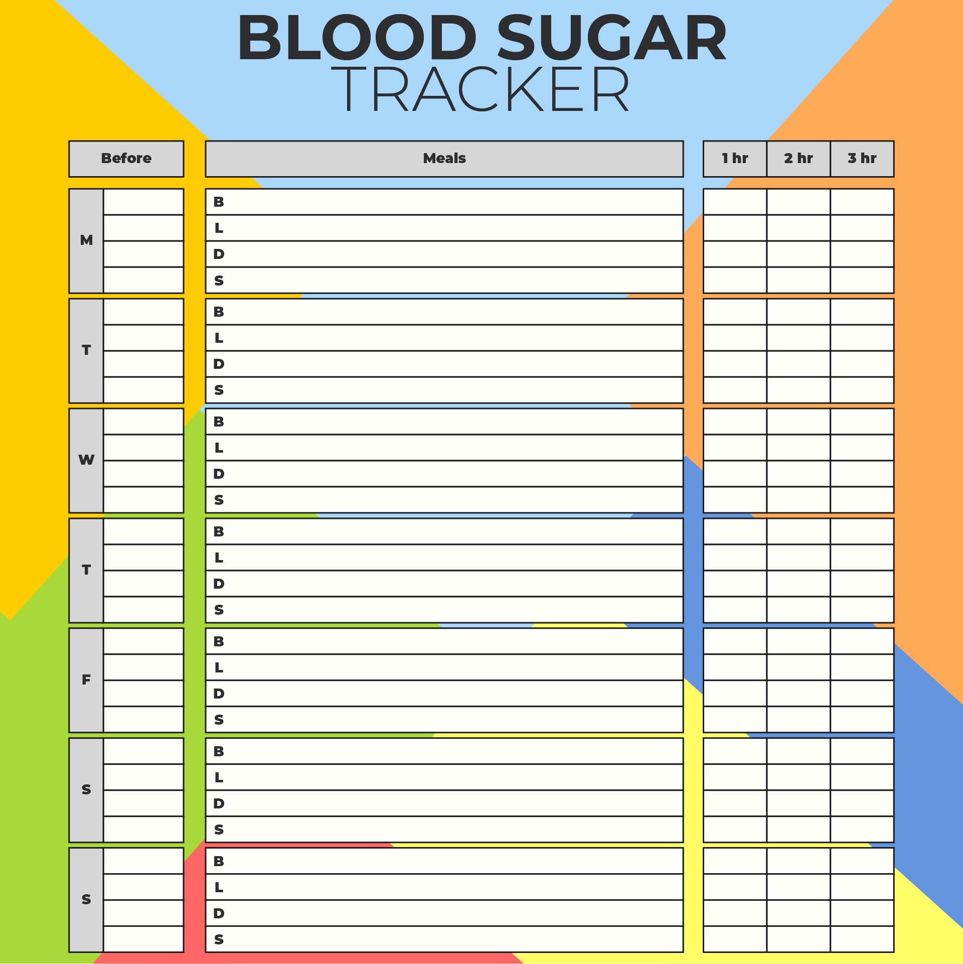 Blood Pressure And Blood Sugar Log Sheet Excel Blood Sugar Tracker Daily Food Journal Diabetes Tracker Log Book Library Free Printable Blood Glucose Diaries