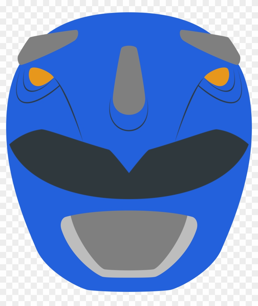 Blue Clipart Power Ranger Cartoon Power Ranger Helmet Free Transparent PNG Clipart Images Download