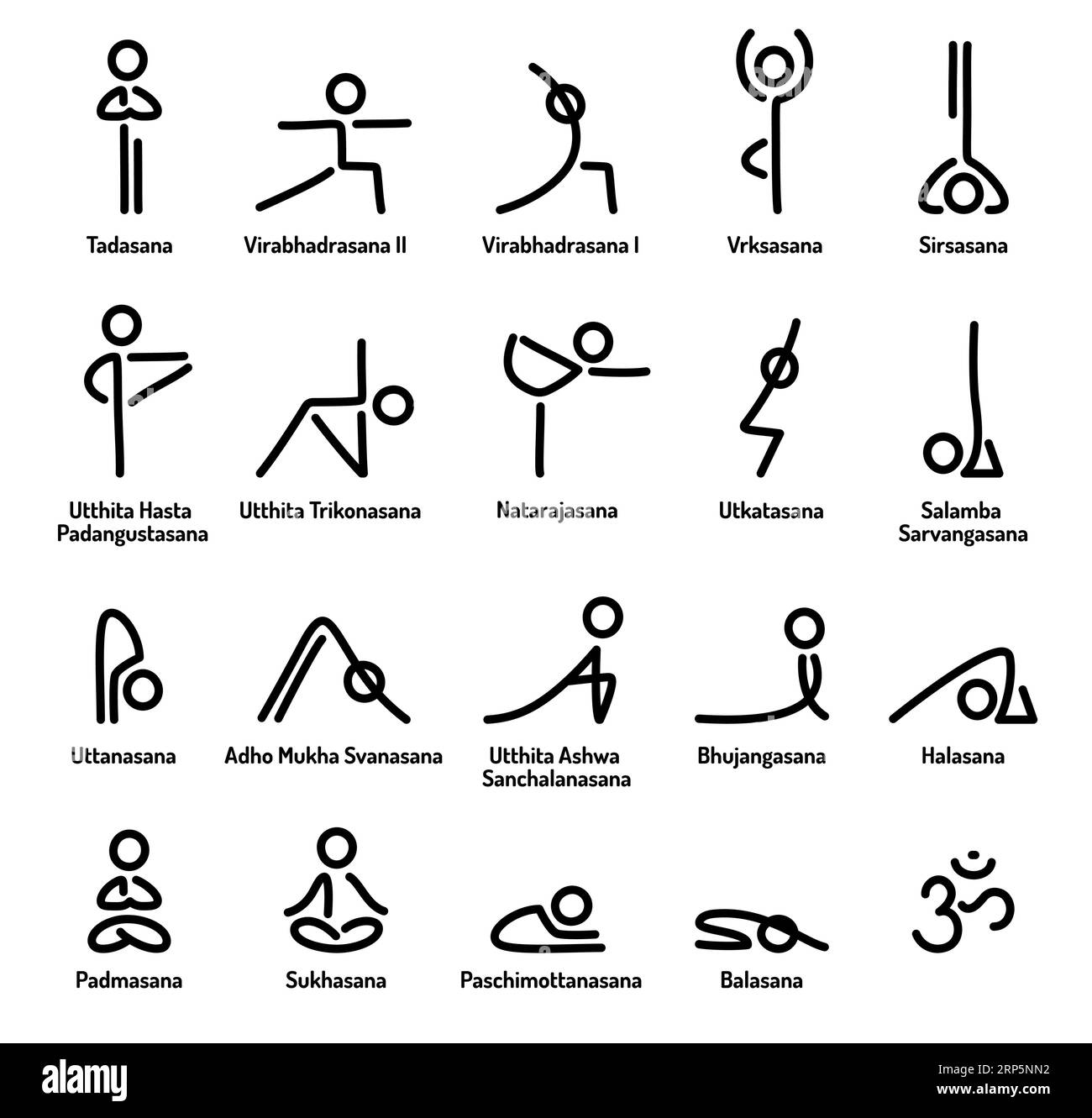 Body Stretching Exercise Stick Figure Cut Out Stock Images 