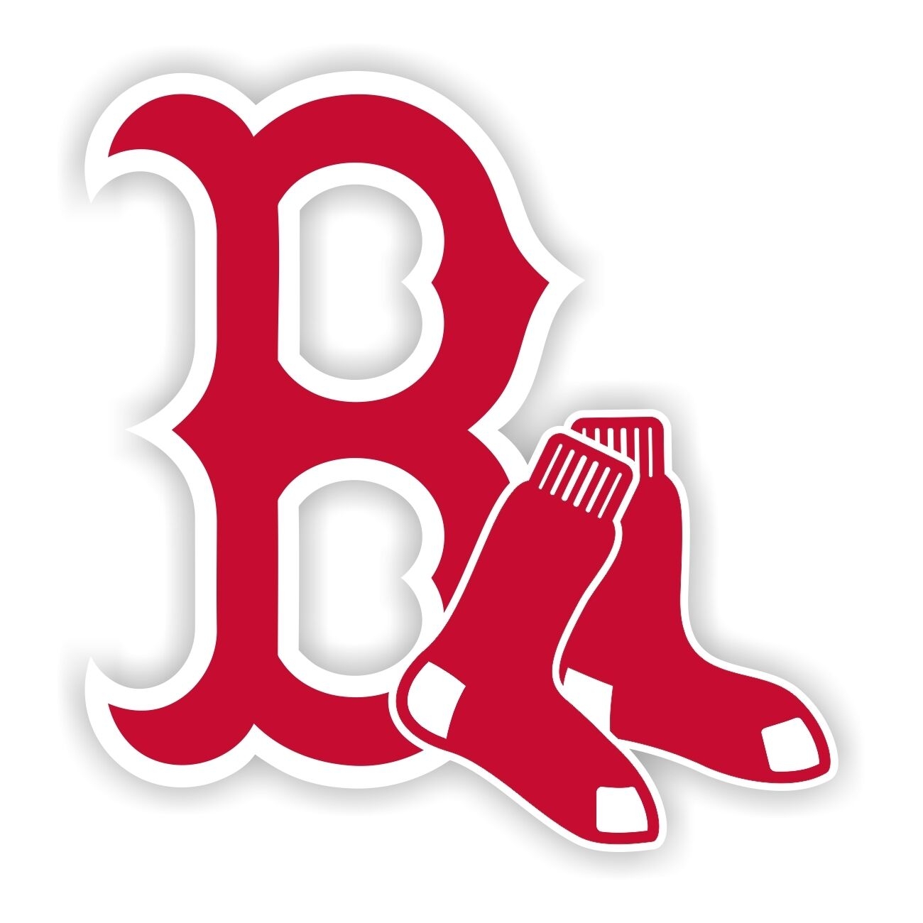 printable red sox logo