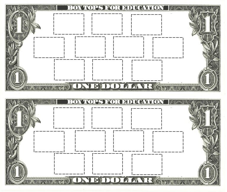 Box Tops For Education Collection Sheets Parents And Teachers Of 