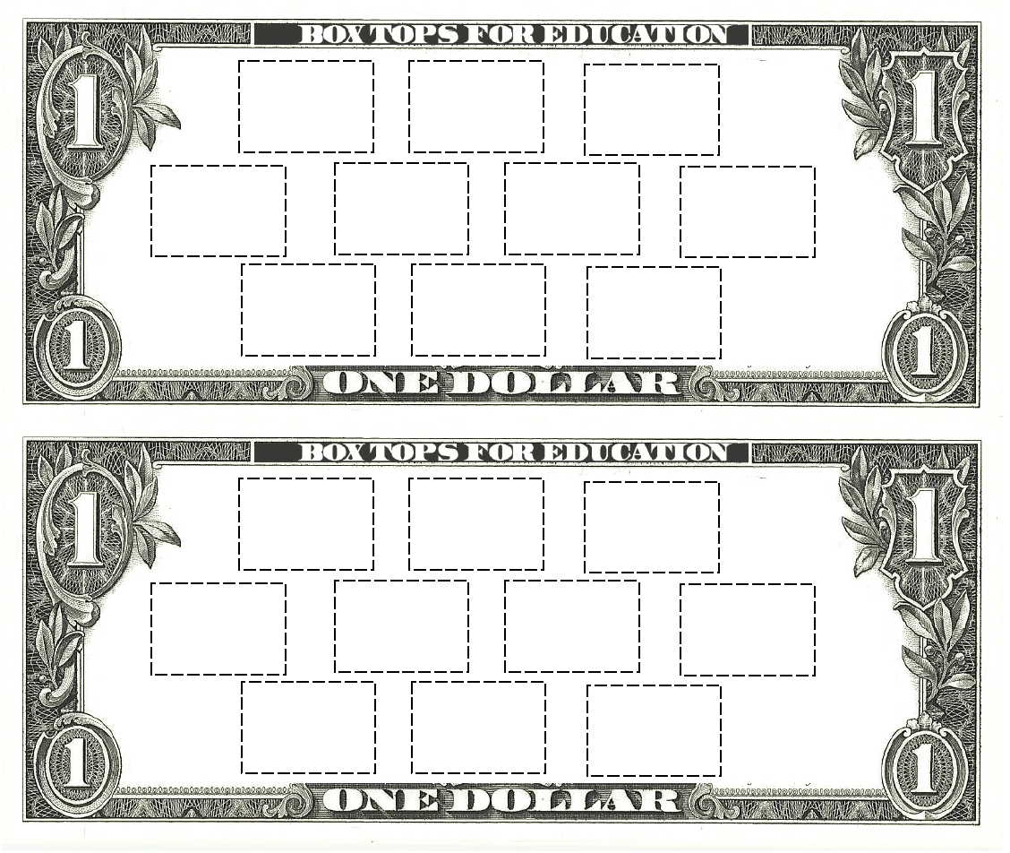 Box Tops For Education Collection Sheets Parents And Teachers Of 