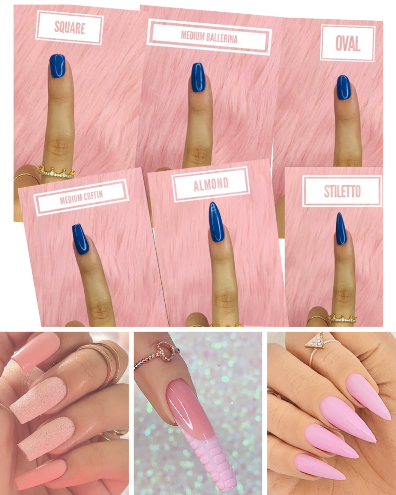 BREAKING DOWN THE TOP NAIL SHAPES FOR CUSTOM PRESS ON NAILS Goat 