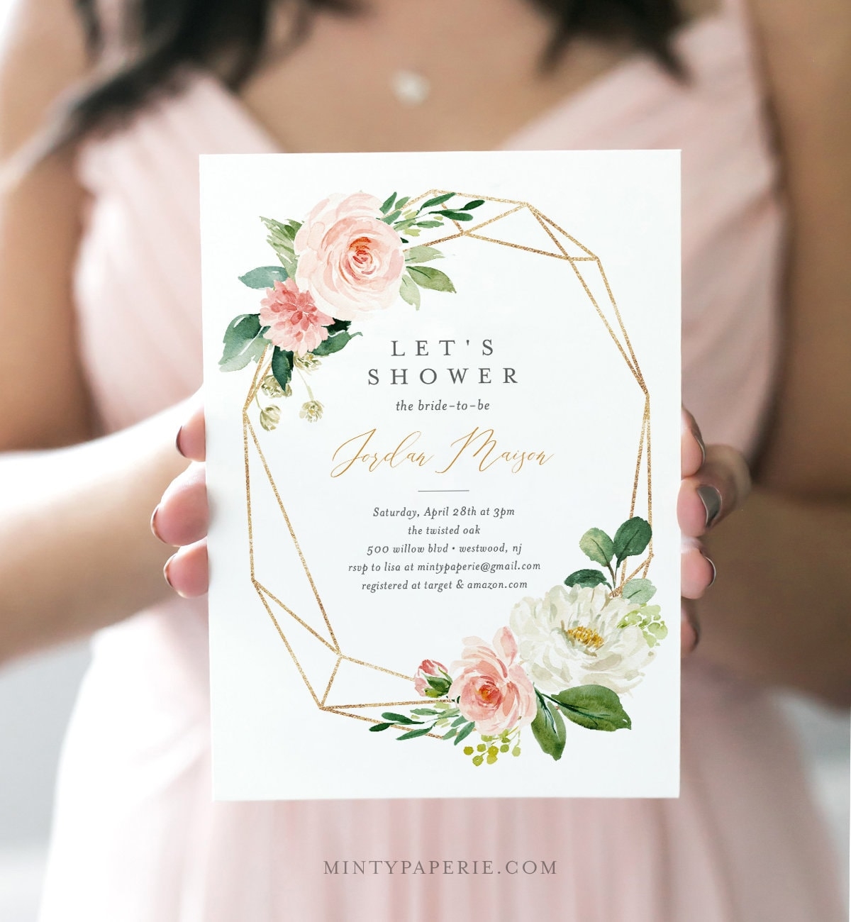 printable wedding shower invitations