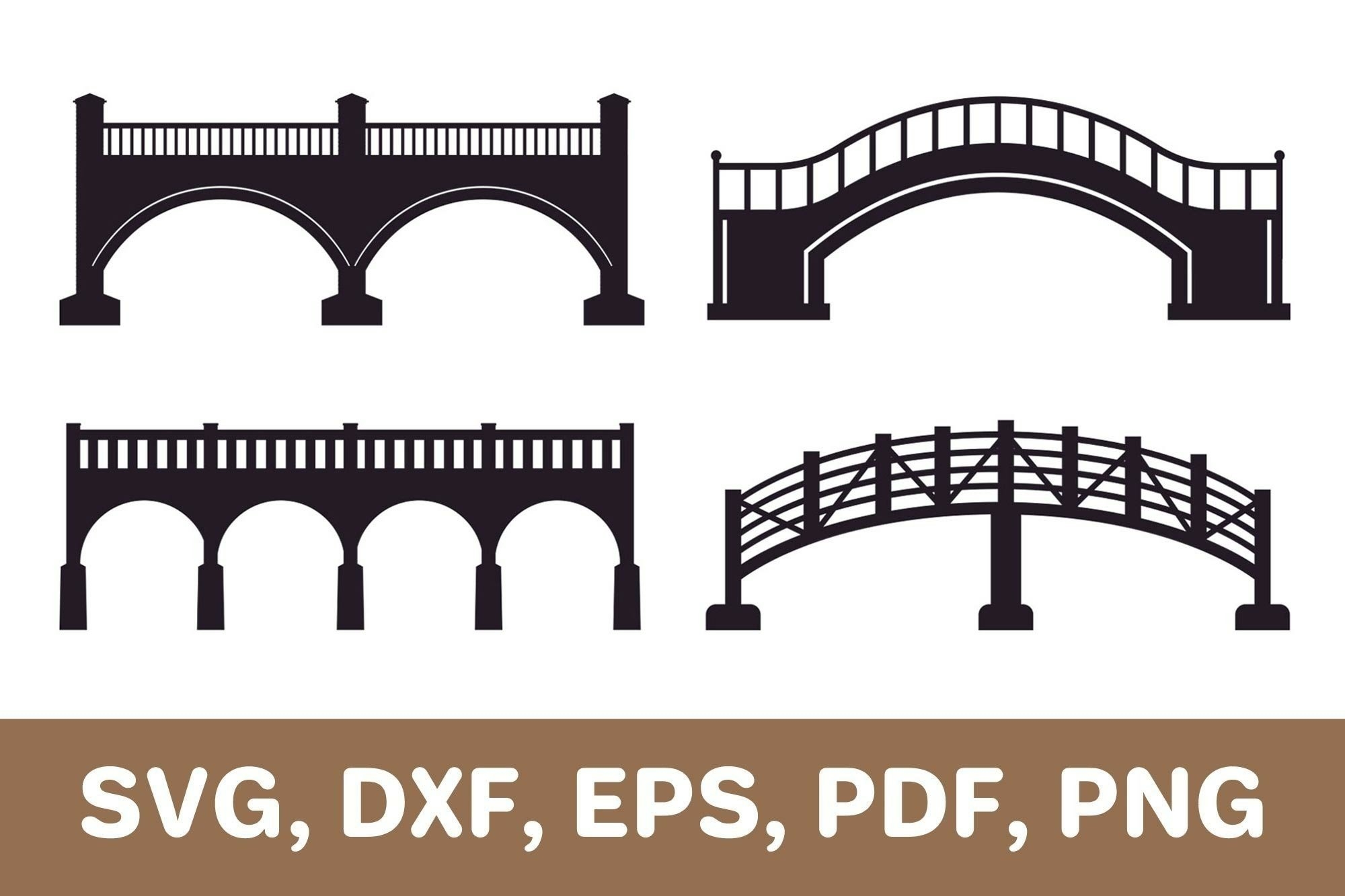 Bridge Svg Bridge Template Bridge Dxf Bridge Png Cricut Bridge Svg Bridge Template Bridge Dxf Bridge Png Cricut