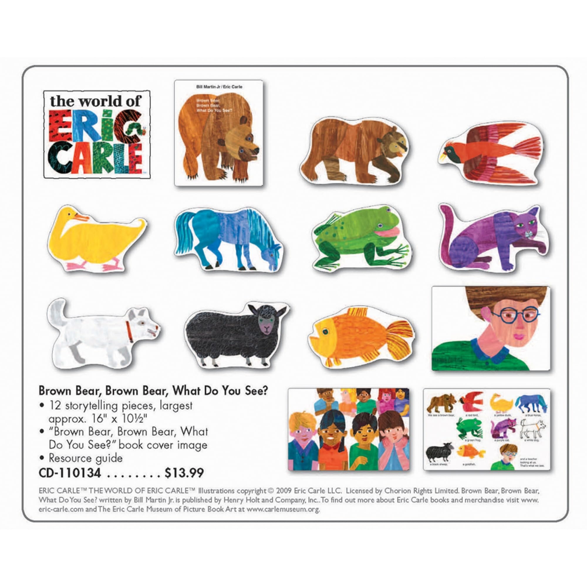 Brown Bear Brown Bear What Do You See Carson Dellosa Publishing Amazon in Office Products