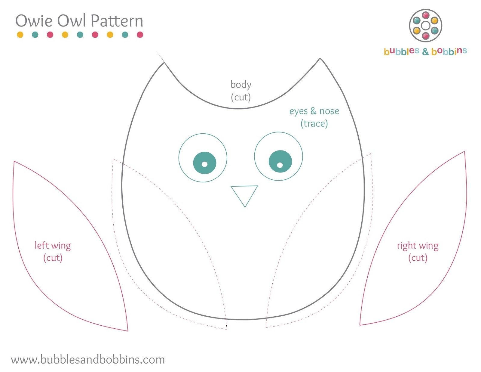 free printable owl patterns
