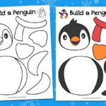 Build A Penguin Free Printable Kids Craft Mrs Merry