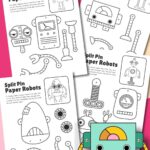 Build Your Own Movable Robots Free Split Pin Robot Templates 