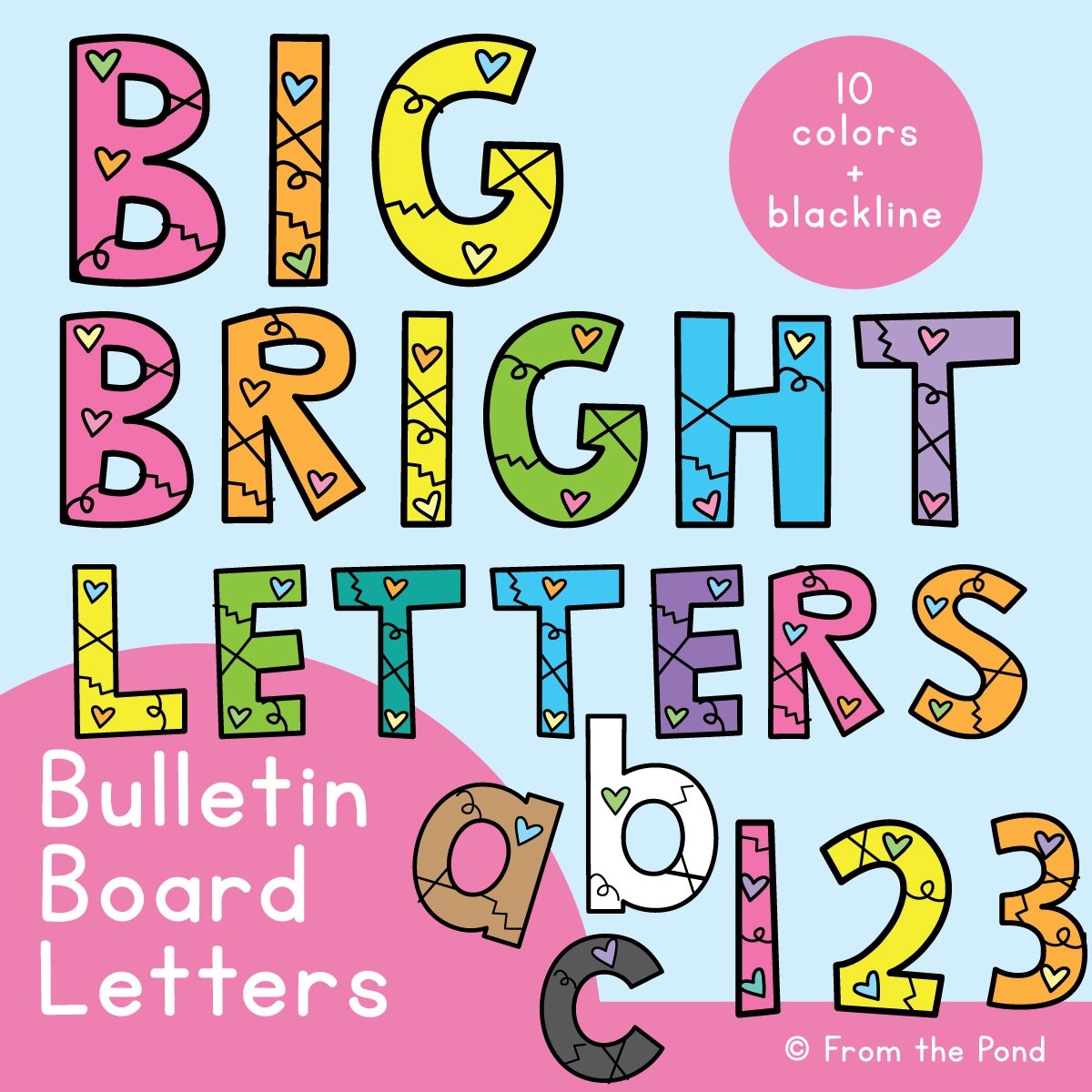 Bulletin Board Letters For The Classroom Just Print And Display Bulletin Board Letters For The Classroom Just Print And Display