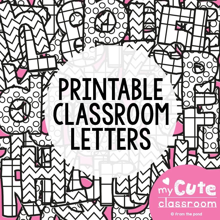 Bulletin Board Letters Printable Free Printable Party Favors