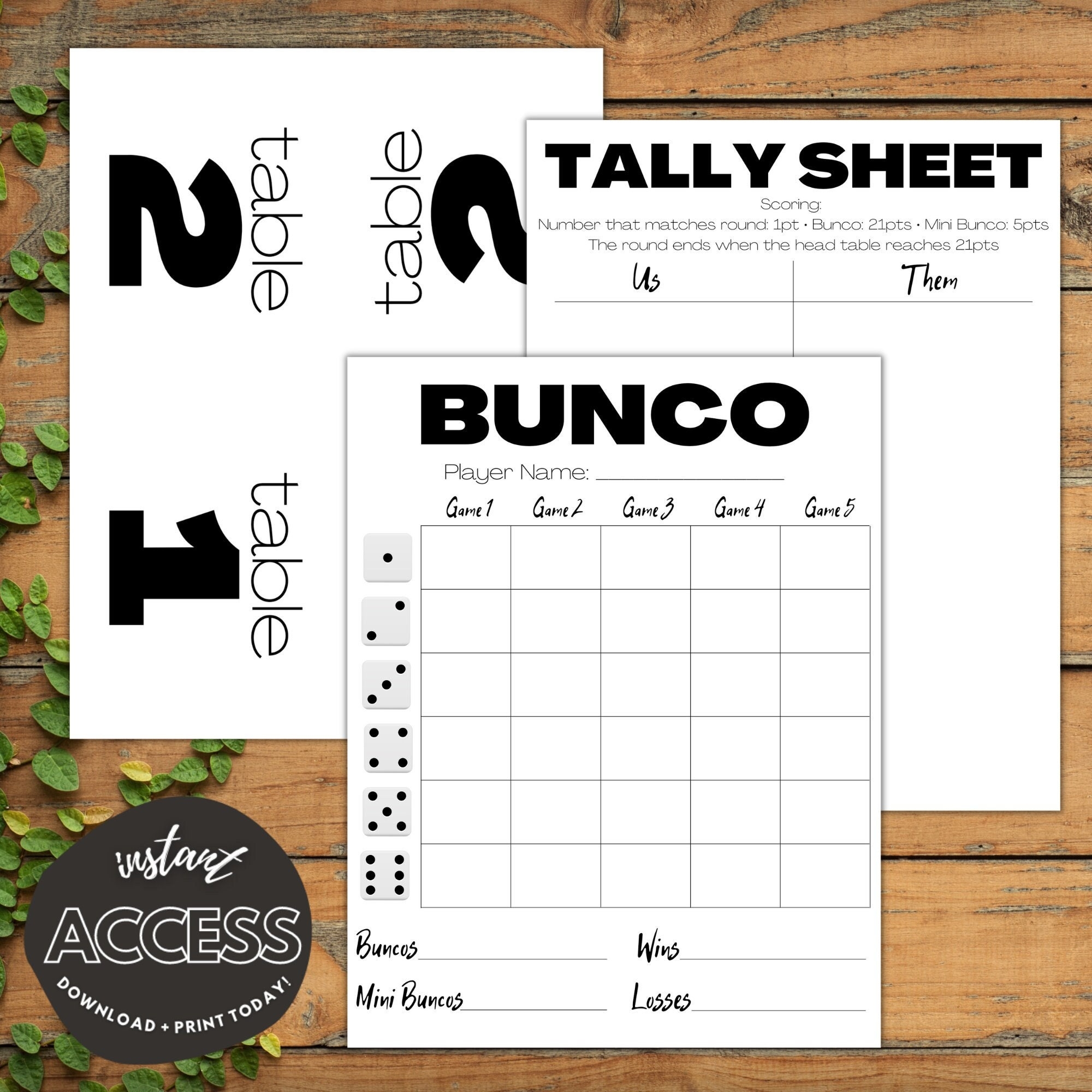 printable bunco table tally sheets printable bunco table tally sheets