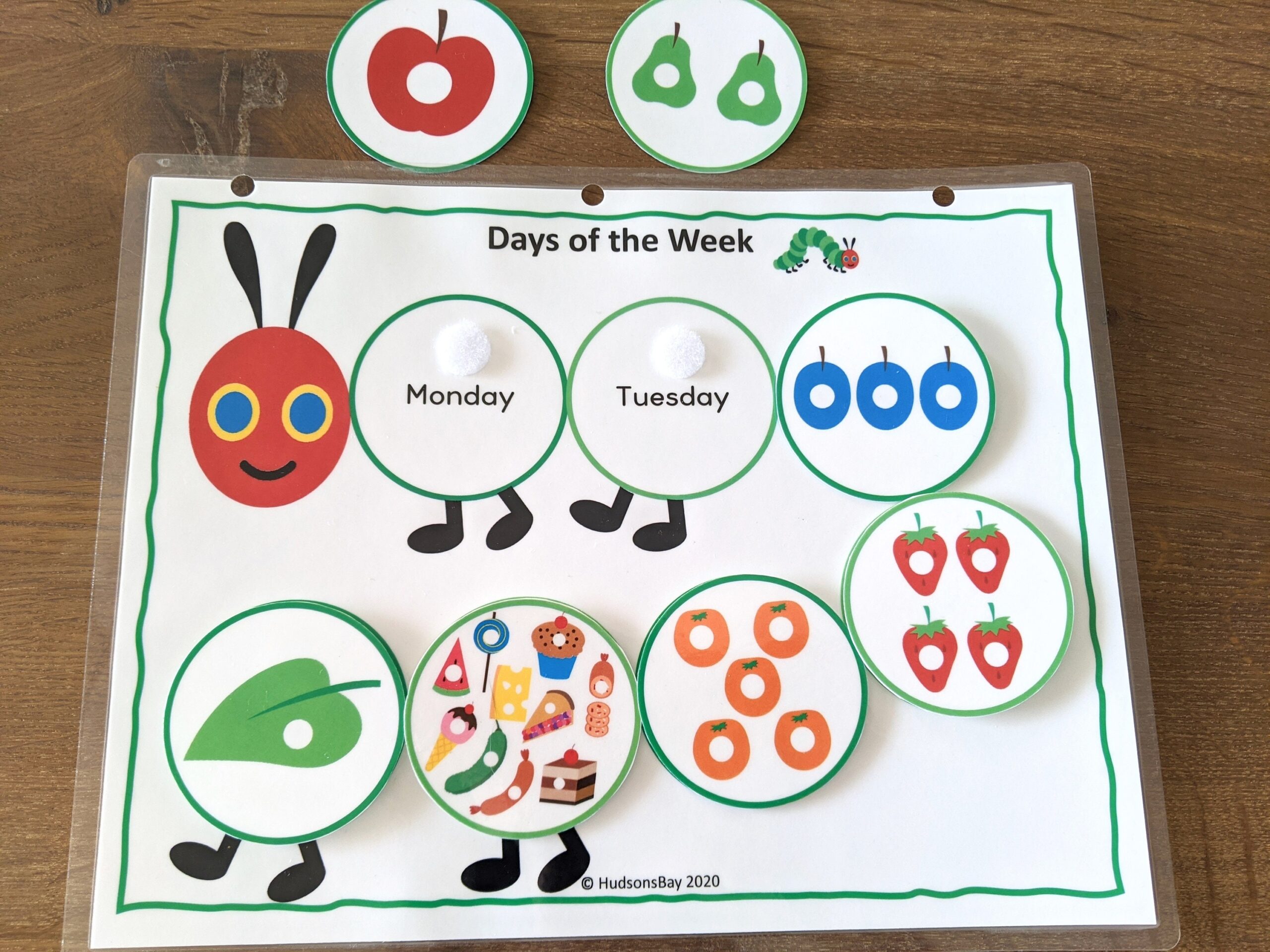 BUSY BOOK PRINTABLE The Very Hungry Caterpillar Activity Sheet Days Of The Weekworksheet Homeschool Learning Instant Download Etsy UK