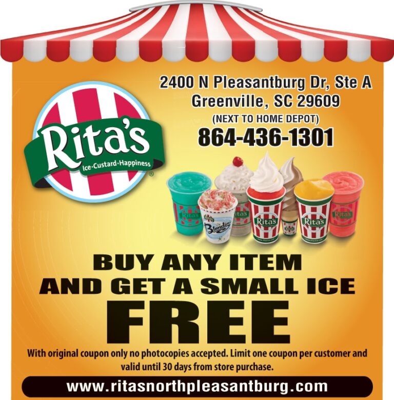 BUY ANY ITEM AND GET A SMALL ICE FREE Online Printable Coupons 