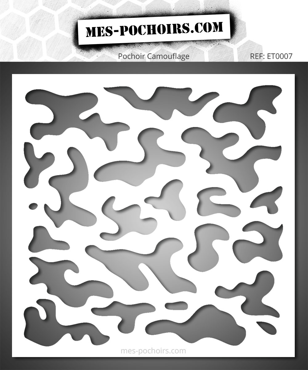 free printable camouflage stencils