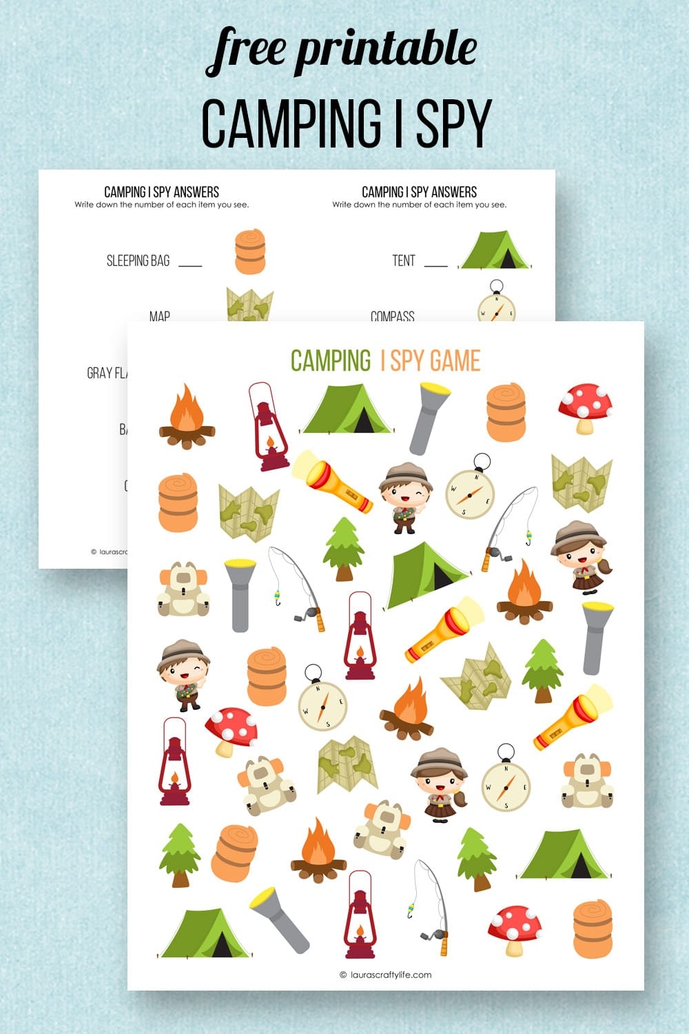 Camping I Spy