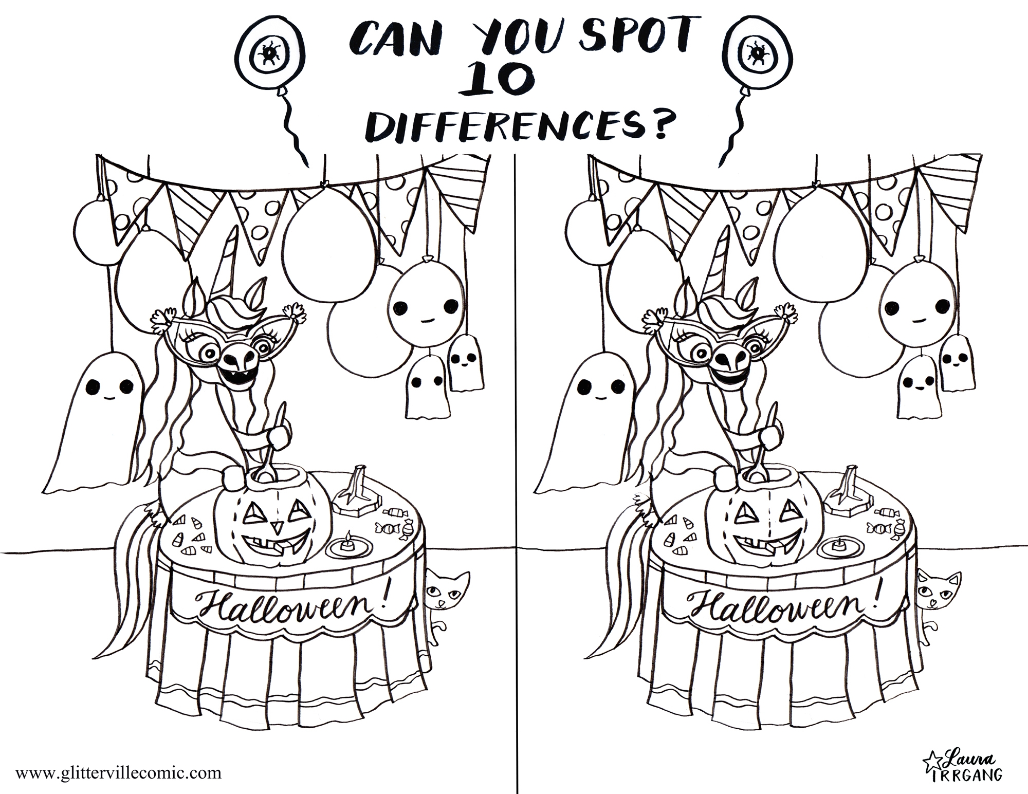 Can You Spot The 10 Differences Laura Irrgang
