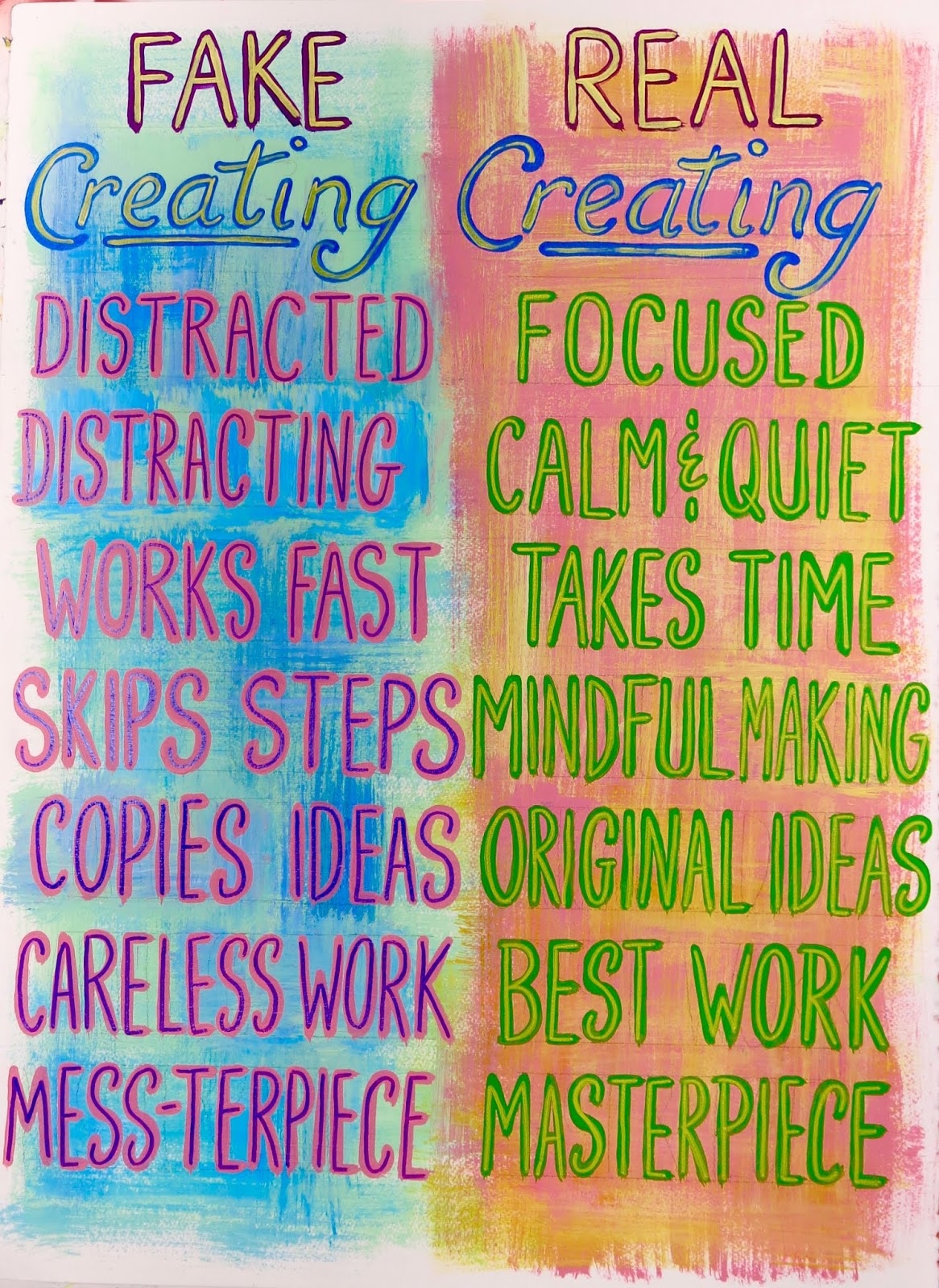 Cassie Stephens In The Art Room Creating