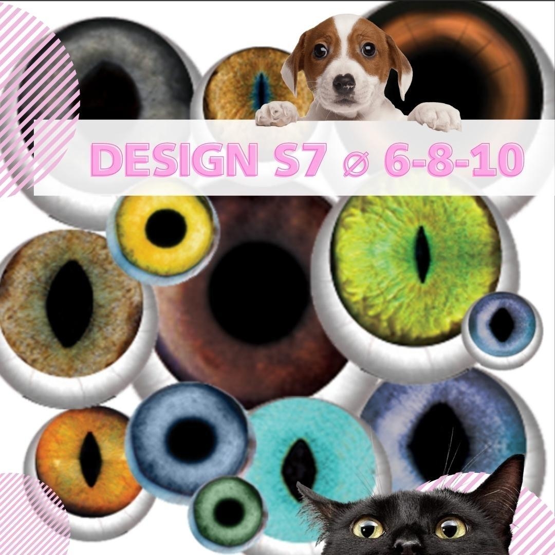 Cat Eyes Printable DailyDoll Shop