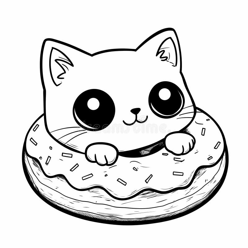Cats Kawaii Coloring Stock Illustrations 396 Cats Kawaii Coloring Stock Illustrations Vectors U0026 Clipart Dreamstime