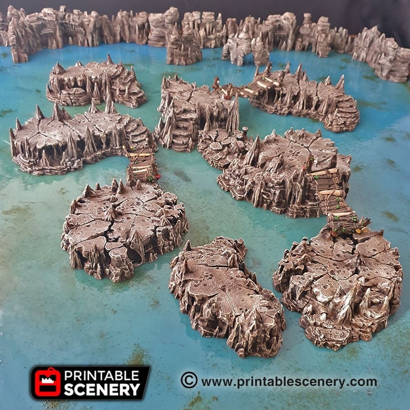 Caverns U0026 Grottos STL Files Www printablescenery