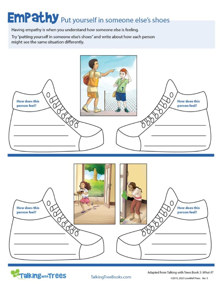 Character Education Worksheets