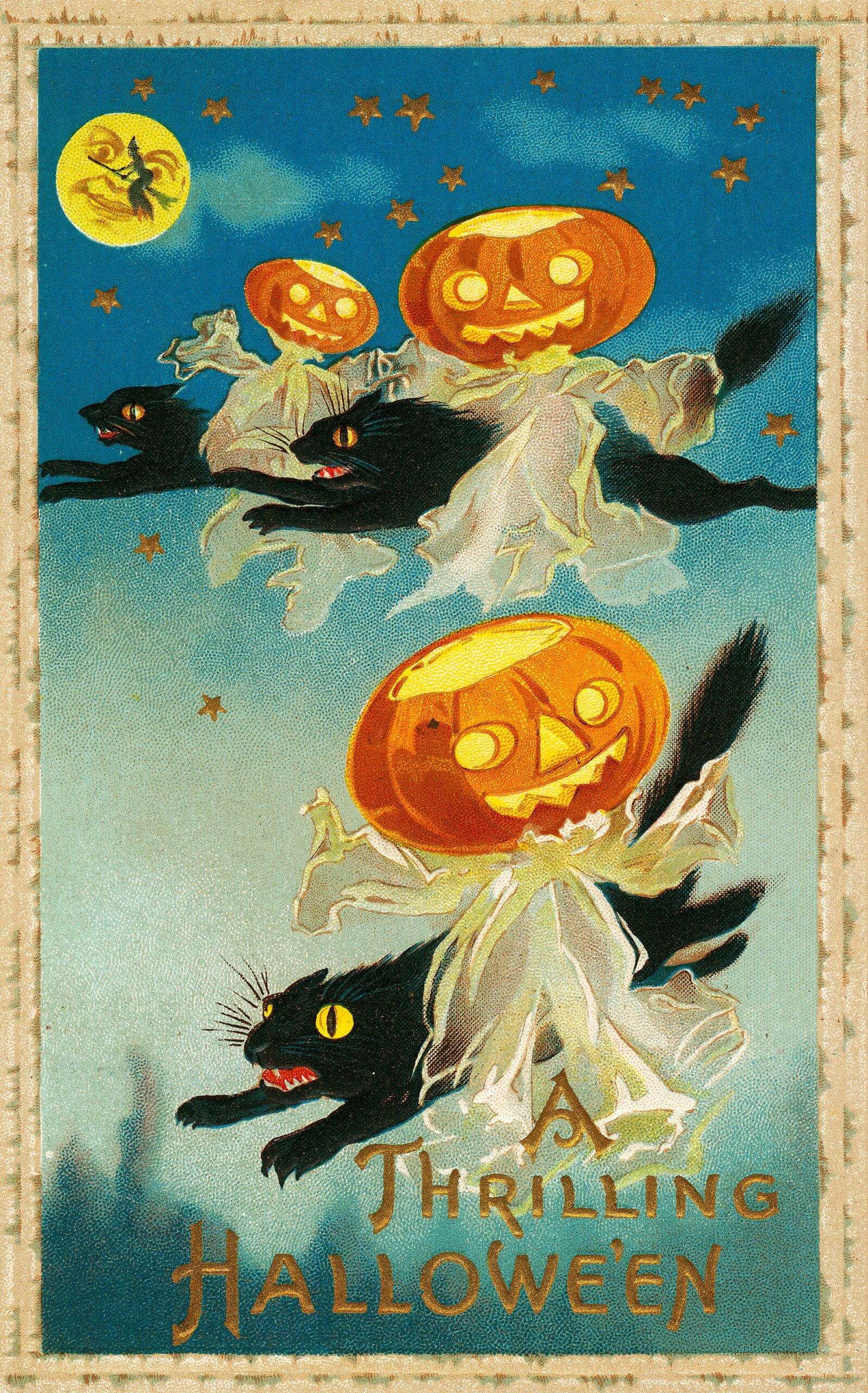 free vintage halloween printables