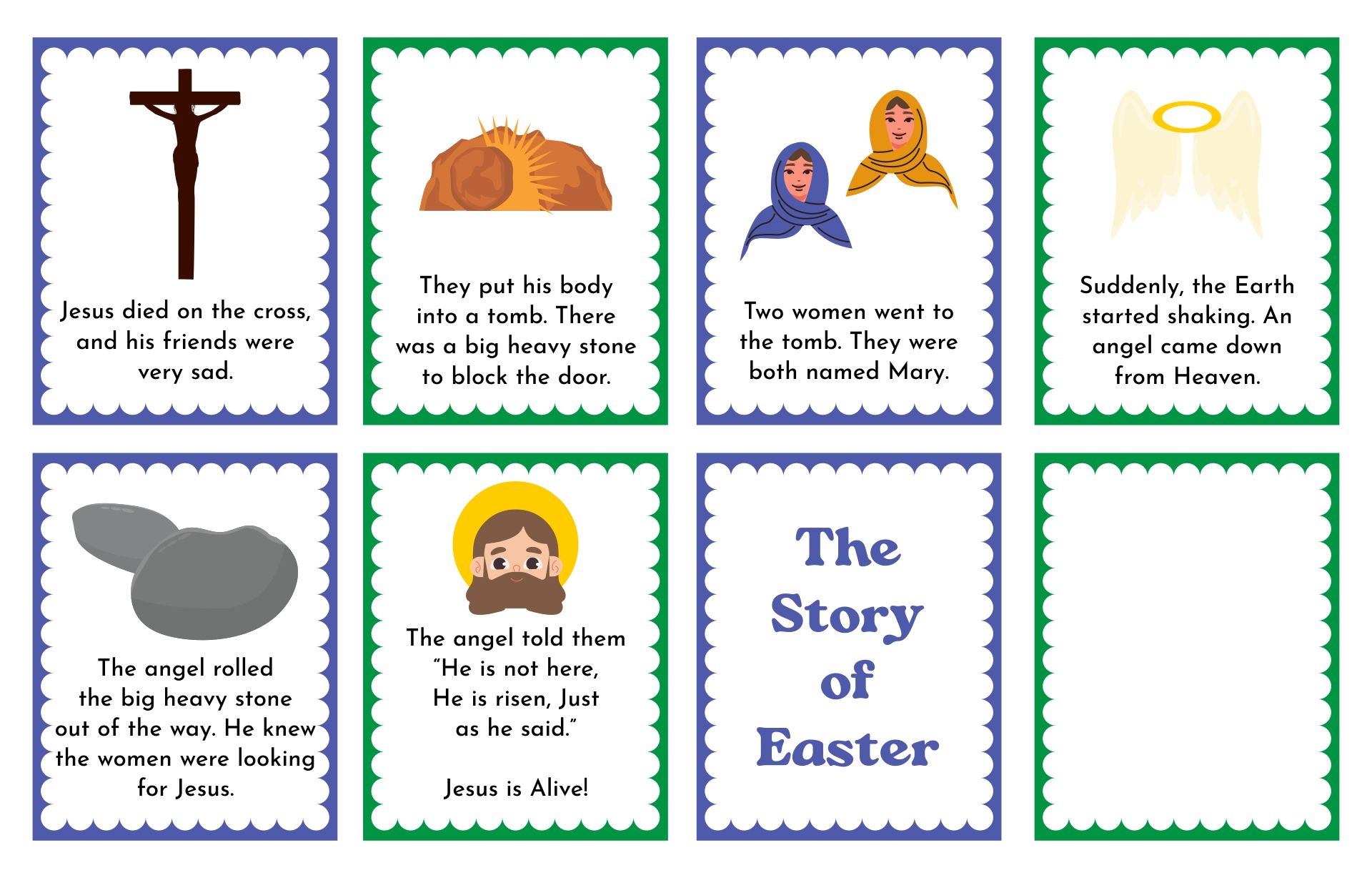 Christian Easter Mini Book 14 Free PDF Printables Printablee