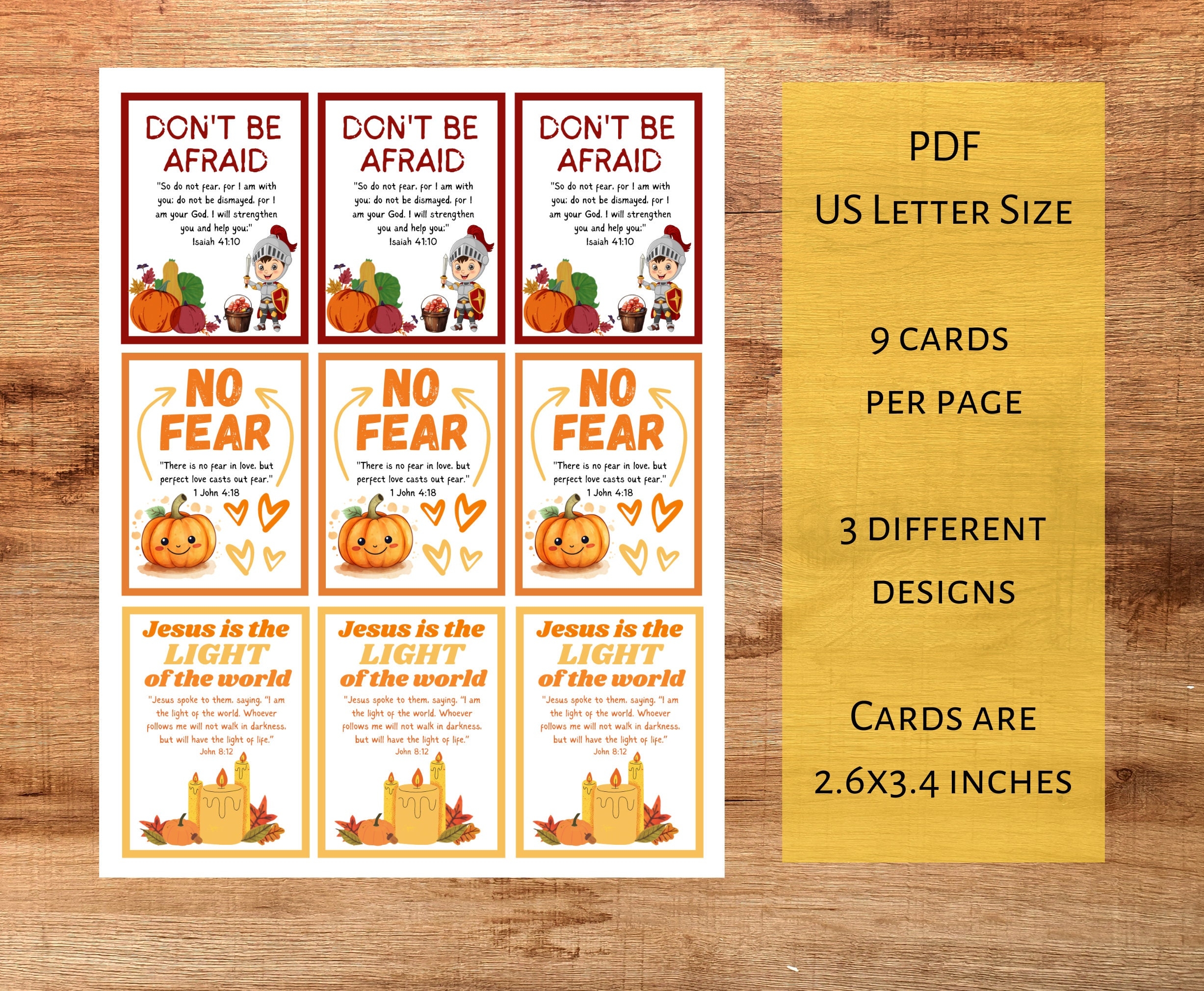 printable postcards for christian halloween