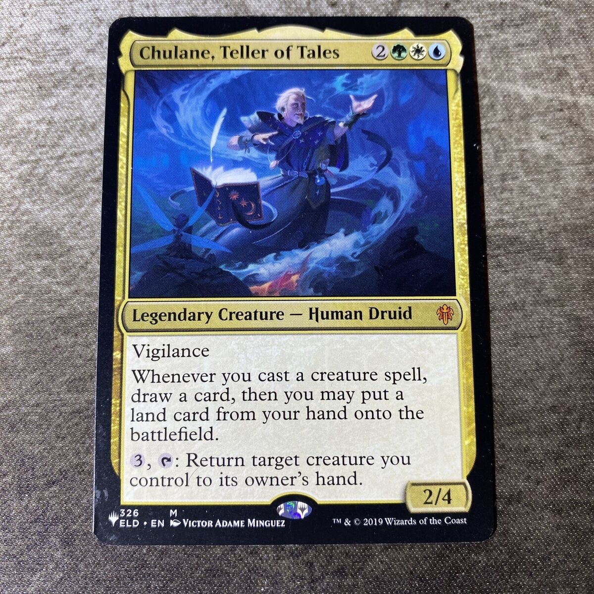 Chulane Teller Of Tales The List Throne Of Eldraine MTG LP