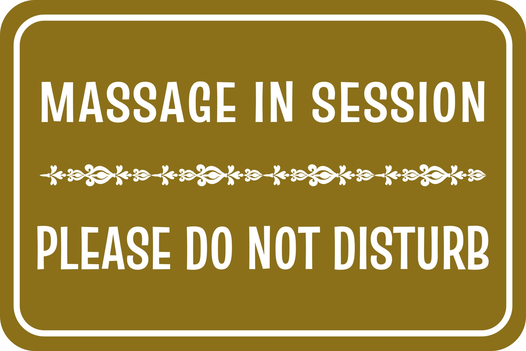 Classic Framed Plus Massage In Session Please Do Not Disturb Door Or Wall Sign EBay
