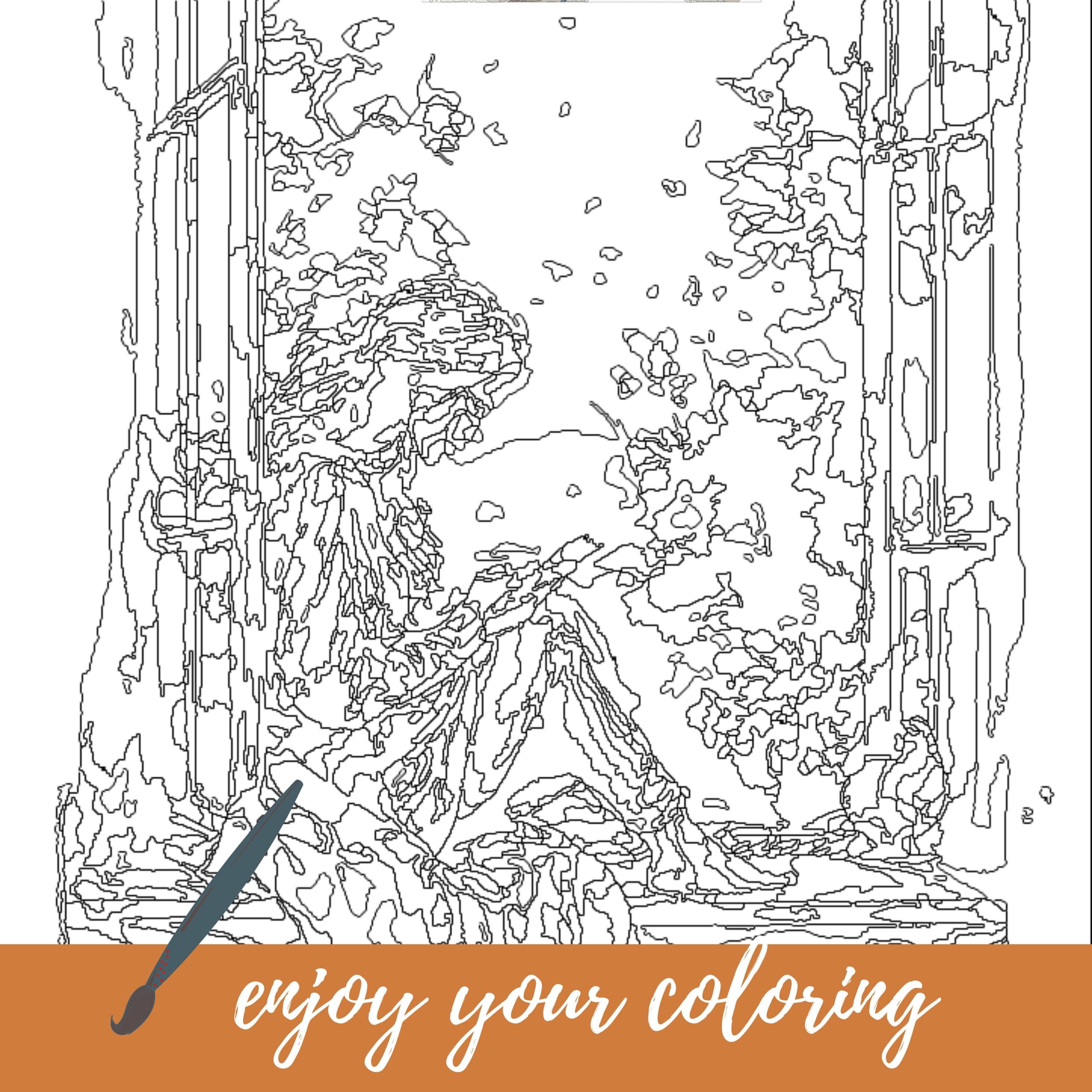 Color By Number For Adult Paint By Number Printable Fall Woman Coloring Pages sheets Digital Download advanced Detailed Book 1009 Etsy