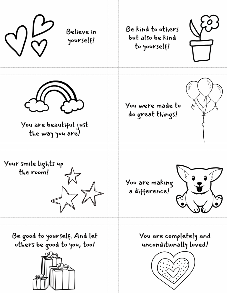 Color The Kindness Cards K 2nd Grade Teaching Resources