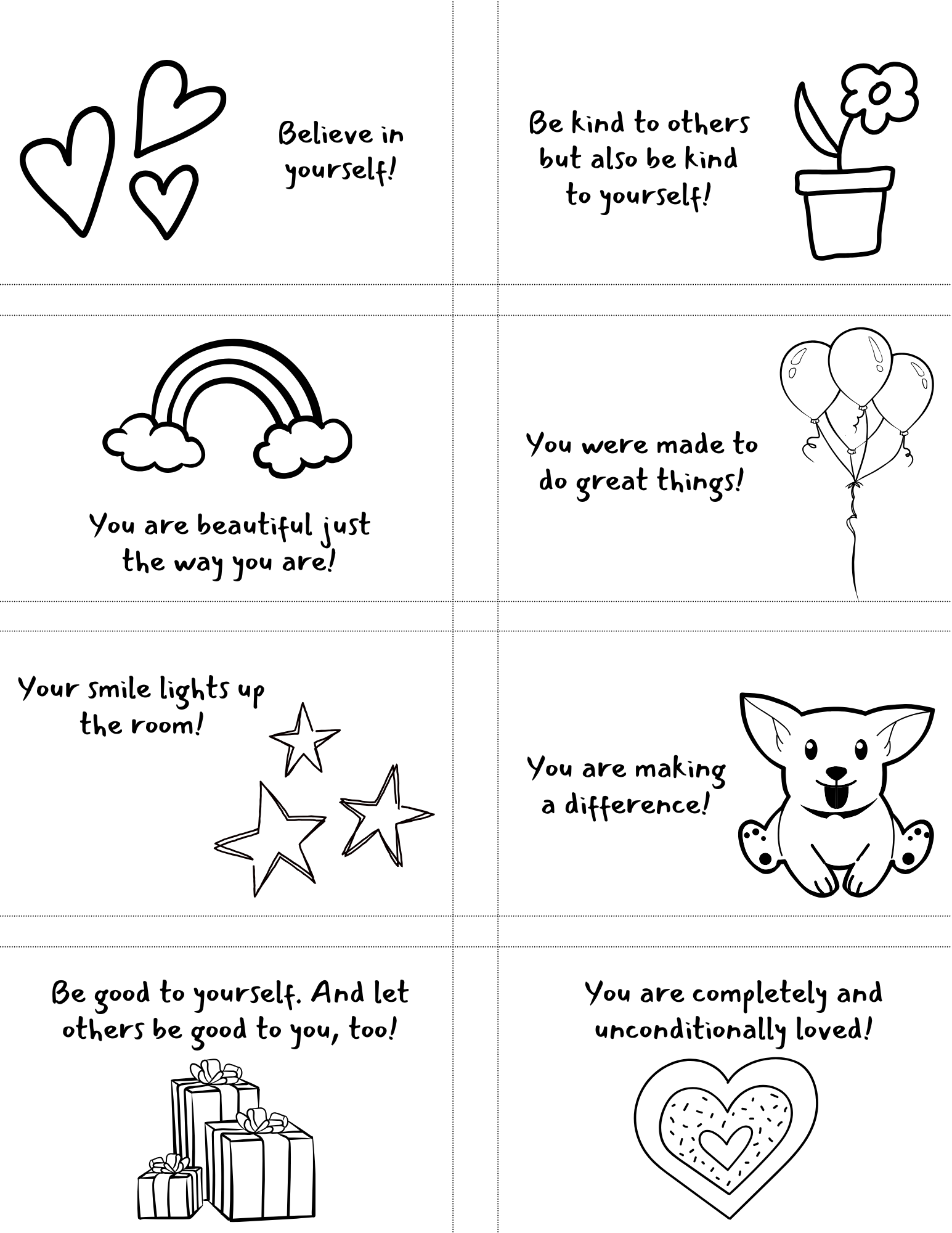 Color The Kindness Cards K 2nd Grade Teaching Resources