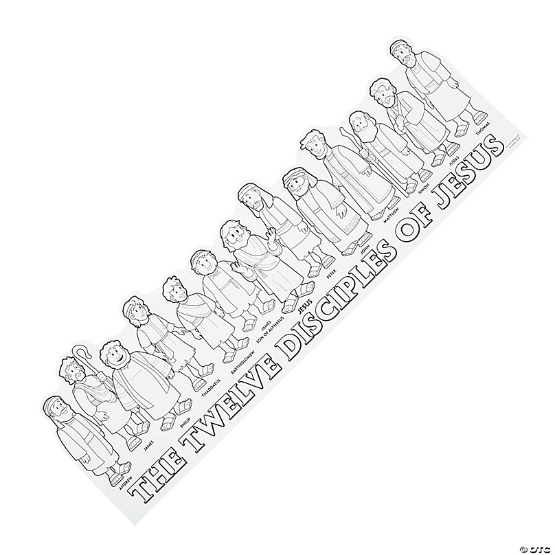 printable coloring pages of the 12 disciples
