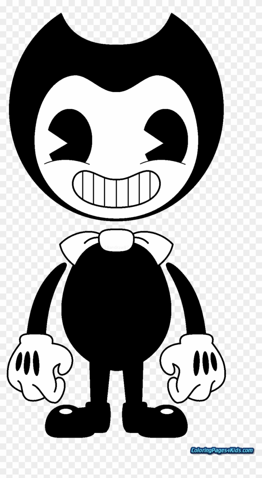 Coloring Pages Bendy And The Ink Machine Coloring Pages Bendy 