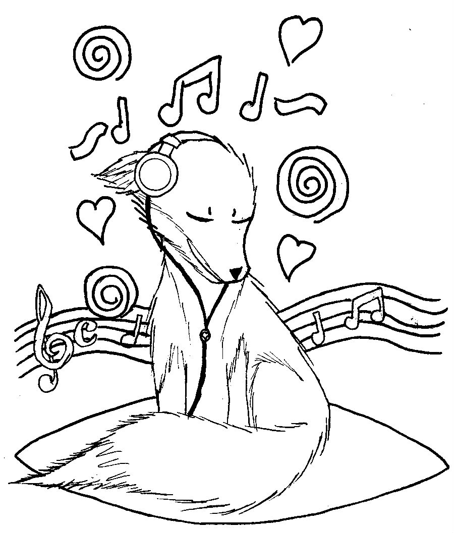 free printable music coloring pages