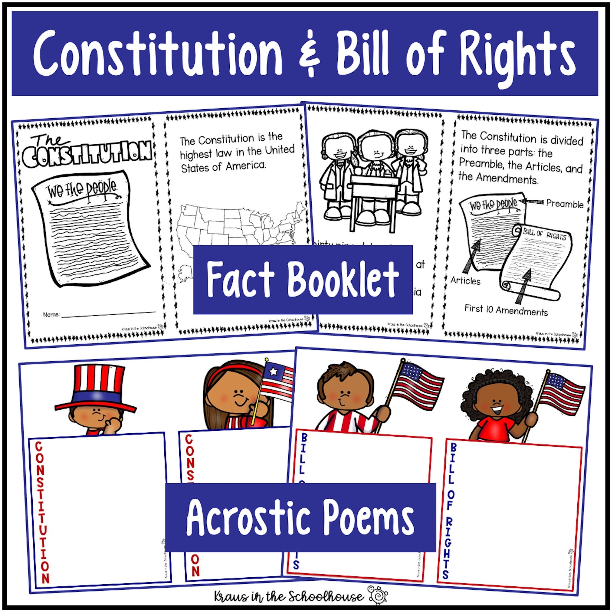 Constitution Day Activities Bill Of Rights Activities US 