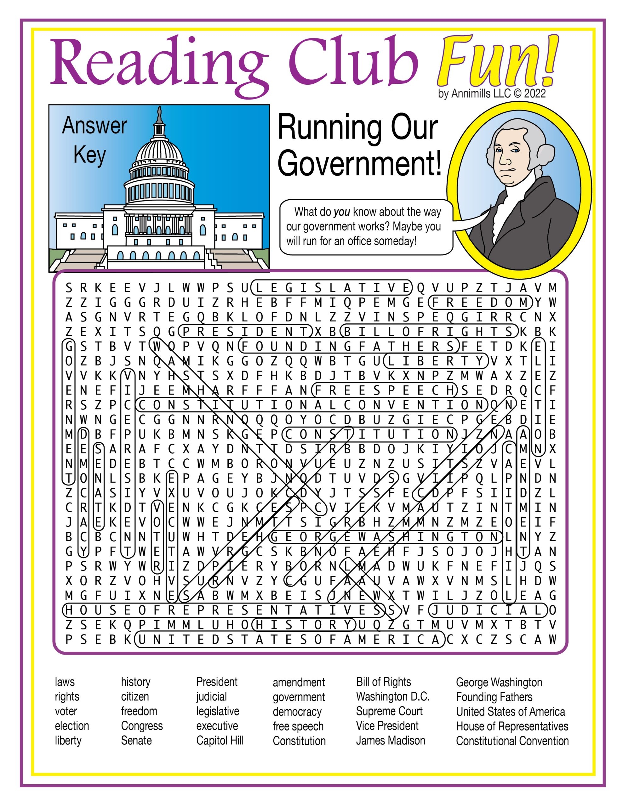 Constitution Day Activity Set And Government Word Search Made By Teachers Constitution Day Activity Set And Government Word Search Made By Teachers