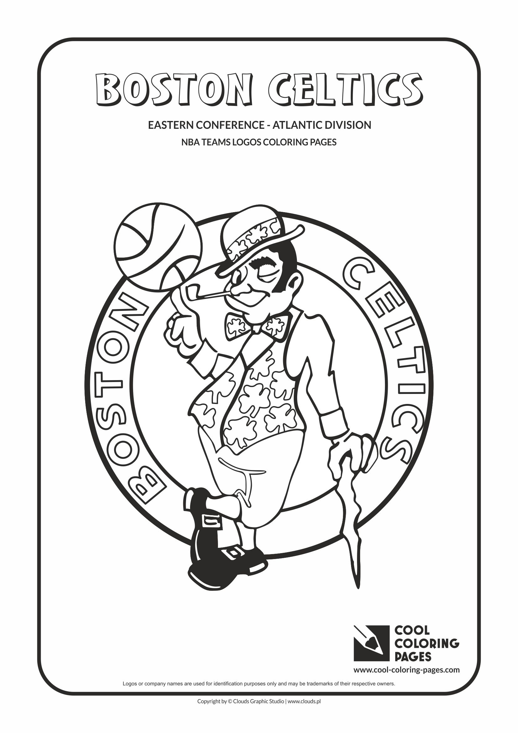 Cool Coloring Pages NBA Teams Logos Coloring Pages Cool Coloring Worksheets Library