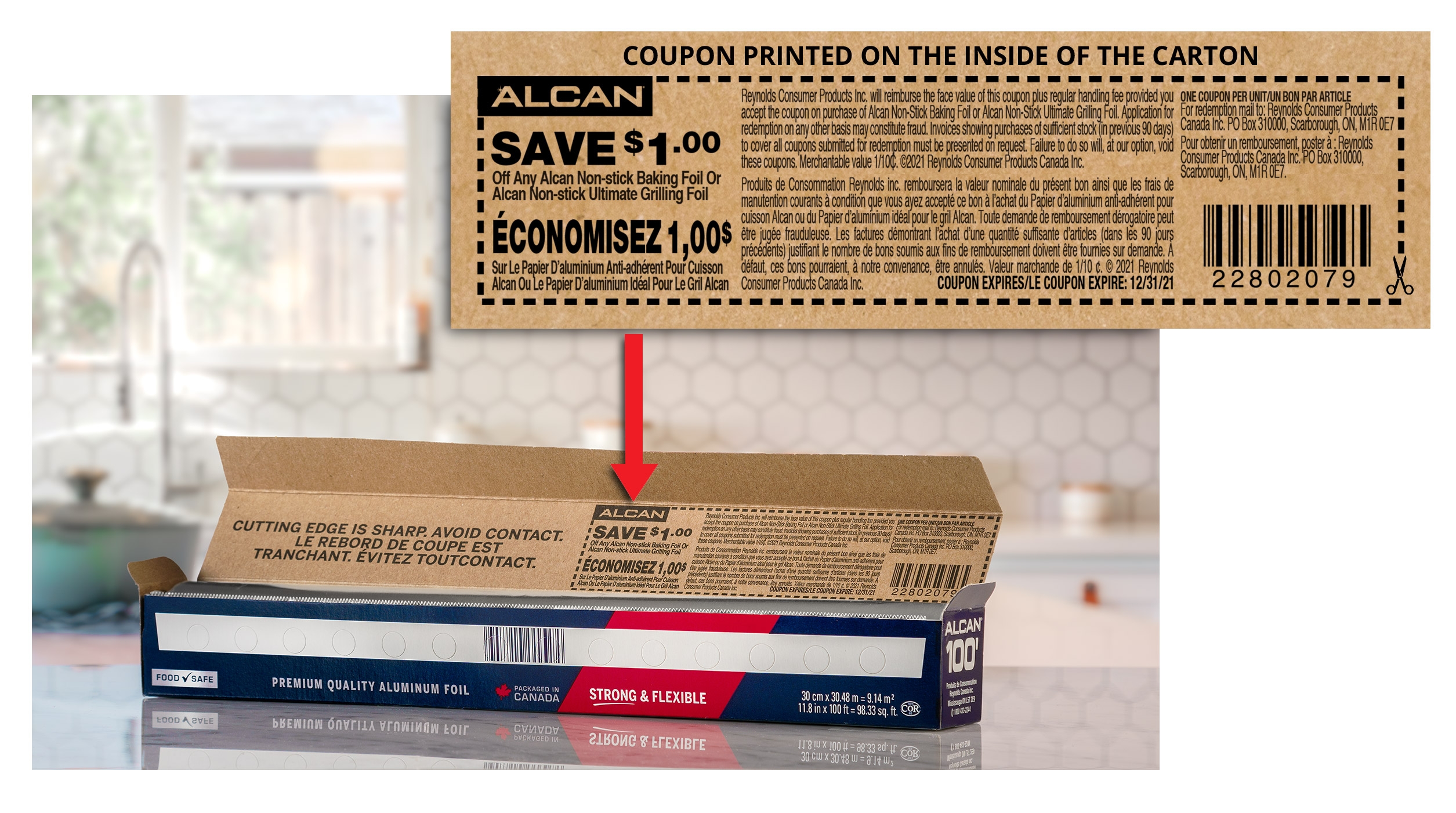 Coupon Save 1 00 On Non Stick Foil ALCAN