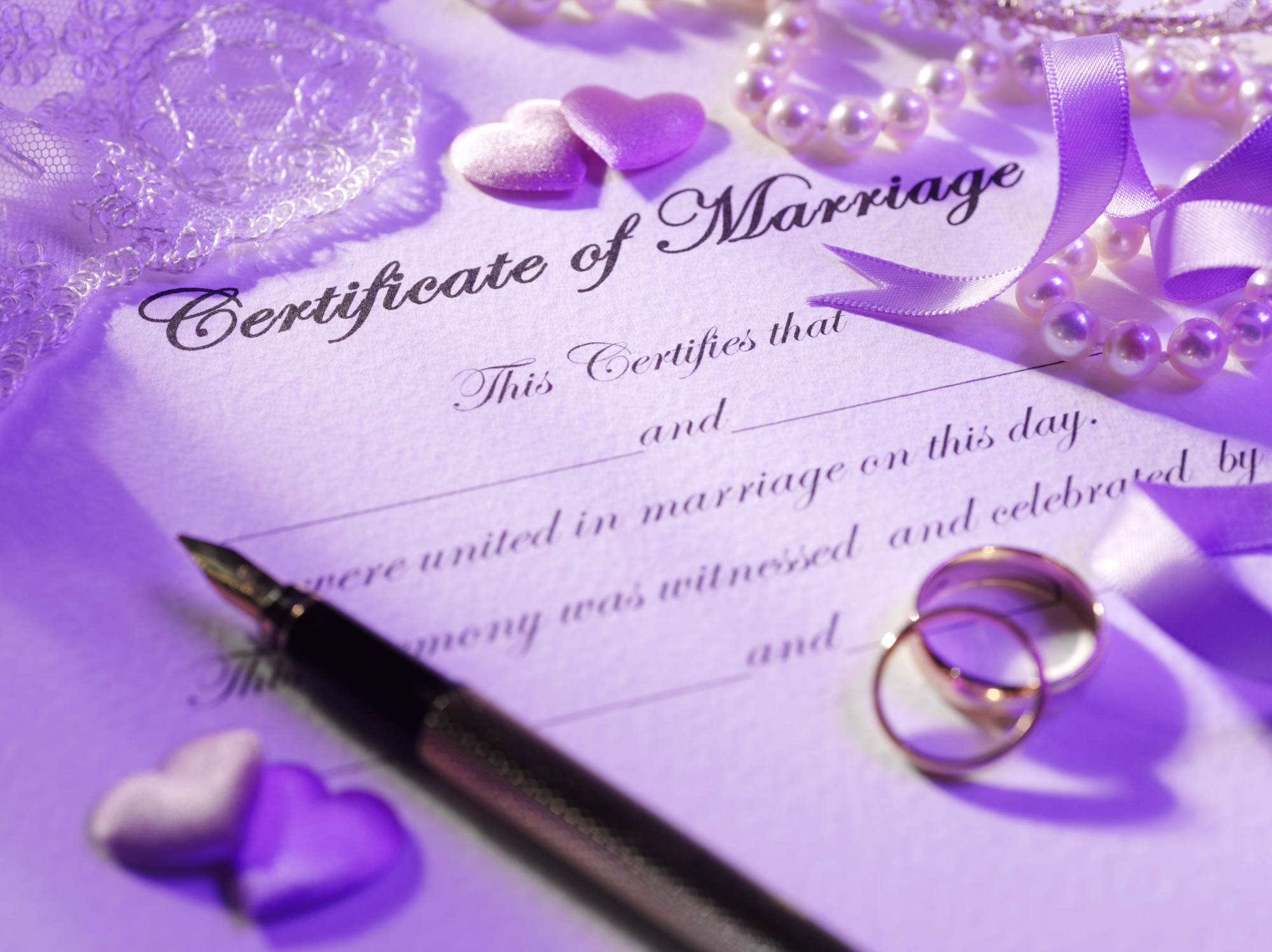 free printable marriage certificate