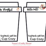 Crochet Coffee Cozy Free Beginner Cup Cozy Crochet Pattern