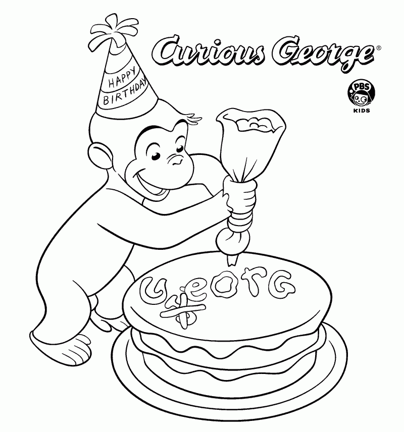 Curious George Printables PBS KIDS
