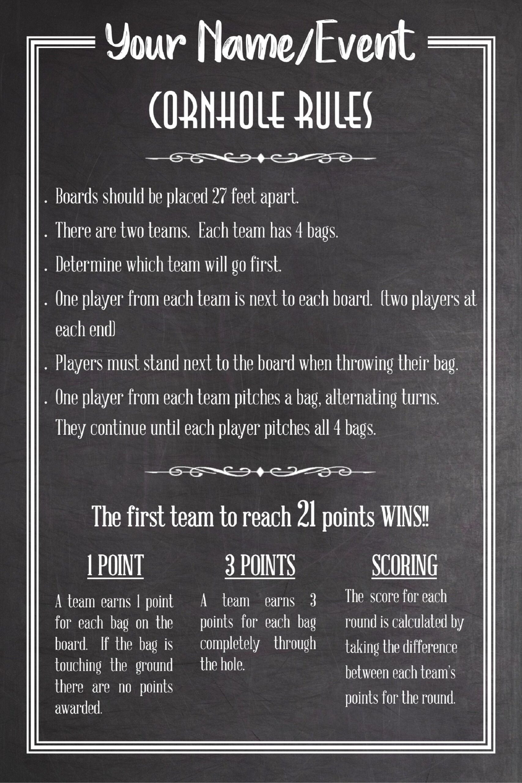 Custom Cornhole Sign Rules Corn Hole Yard Game Sign Outdoor Party Wedding Party Lawn Backyard Bag Toss Events personalized With Your Name Etsy Custom Cornhole Sign Rules Corn Hole Yard Game Sign Outdoor Party Wedding Party Lawn Backyard Bag Toss Events personalized With Your Name Etsy