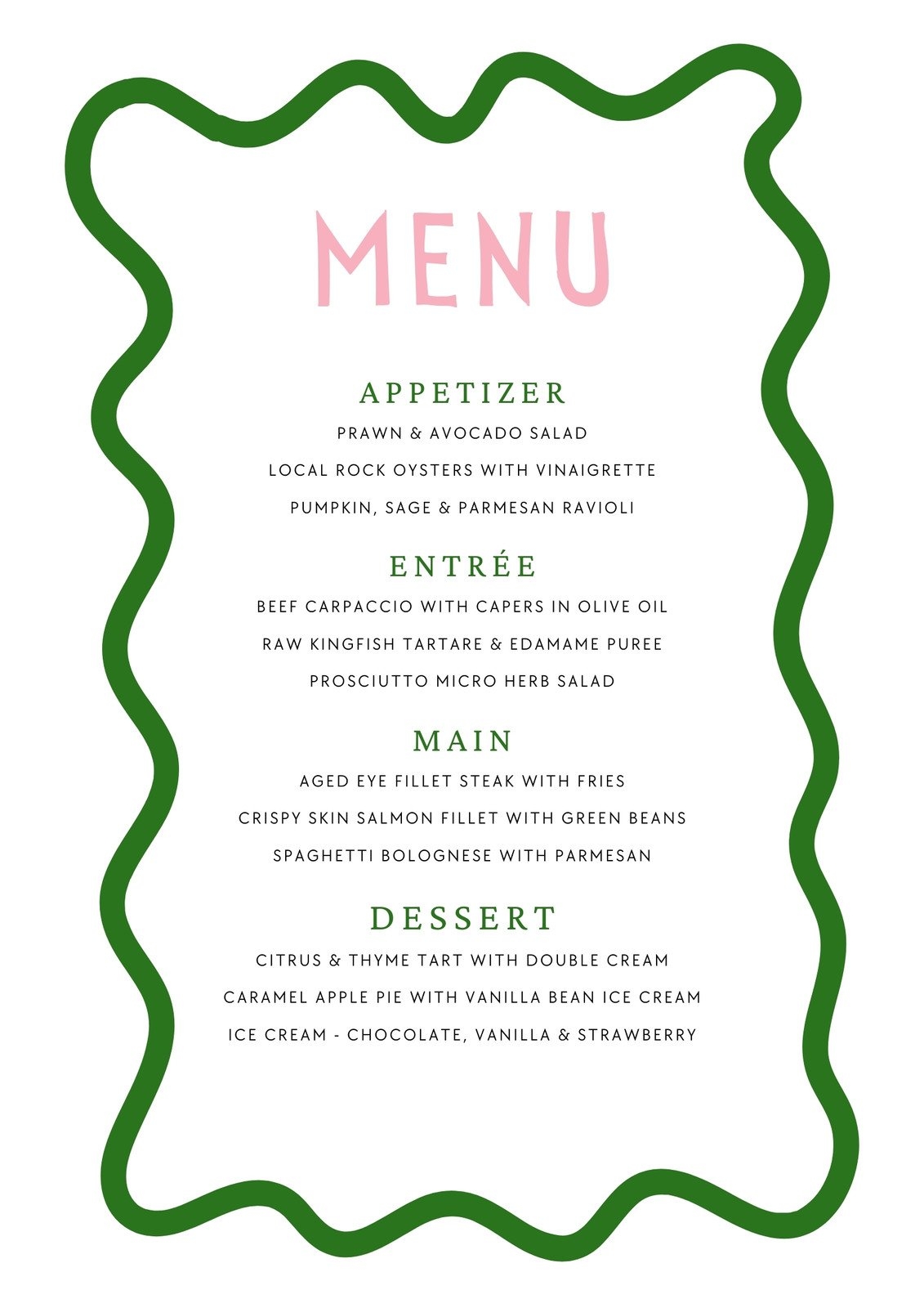 Customize 19 712 Menus Templates Online Canva