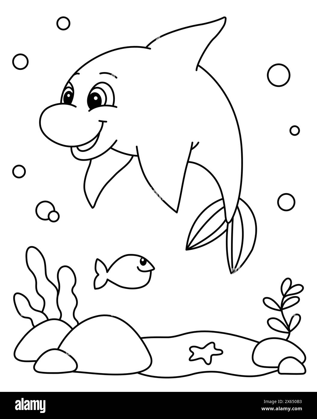 printable ocean animals coloring
