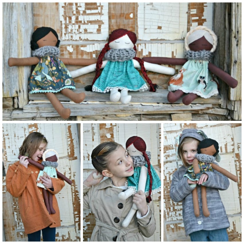Cute Free Doll Patterns Easy Rag Doll For Kids Crazy Little 
