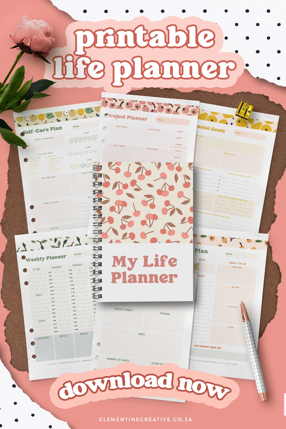 printable 2019 planner pages