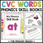 CVC Words Phonics Printable Books